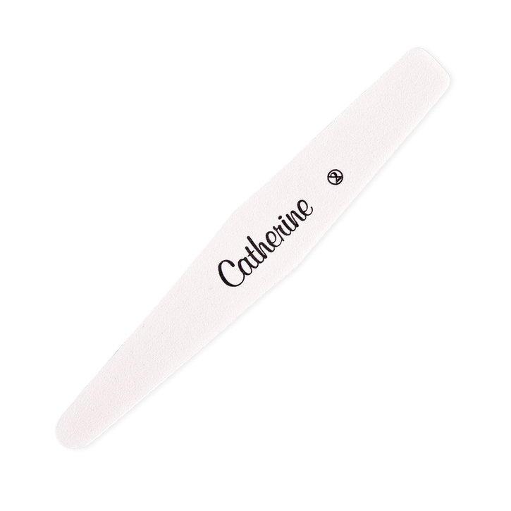 Пилка Contour 180/180 белая / Contour File 180/180 white / 1 VE / Абразивная пилка изогнутая / Двусторонняя