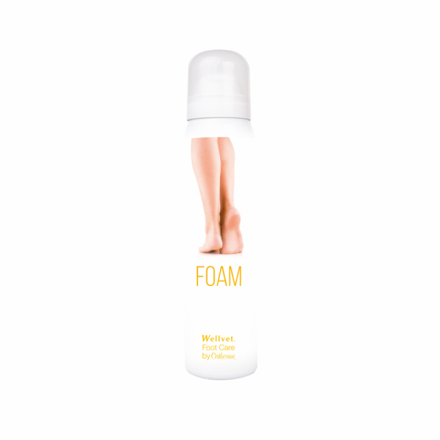 Пенка-мусс для ног Wellvet Foot Care Foam/ 100 мл