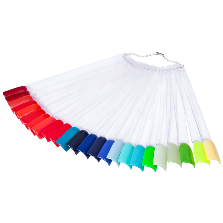 Color Sticks непокрашенные (24 палочки для типсов) / Color Sticks unbemalt / 1 VE / Палочки для демонстрации / Непокрашенные