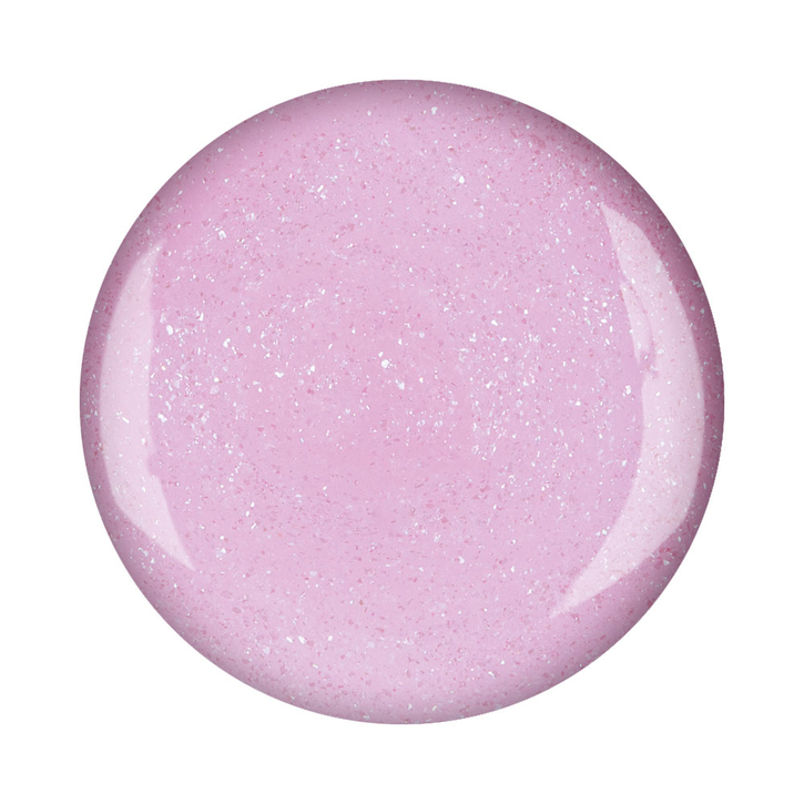 Our Best Gel Medium Sparkle Violetrose / Гель средней вязкости с блёстками "Violetrose" Our Best / 18 мл / 1 Stk / Для наращивания / С глиттером
