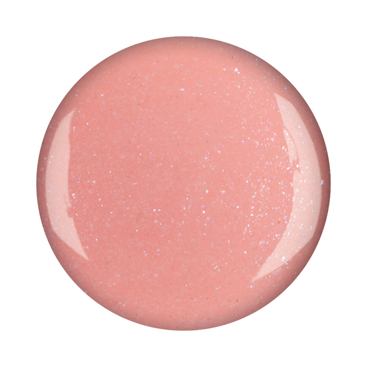 Our Best Gel Medium Sparkle Salmonrose / Гель средней вязкости с блёстками "Salmonrose" Our Best / 18 мл / 1 Stk / Для наращивания / С глиттером