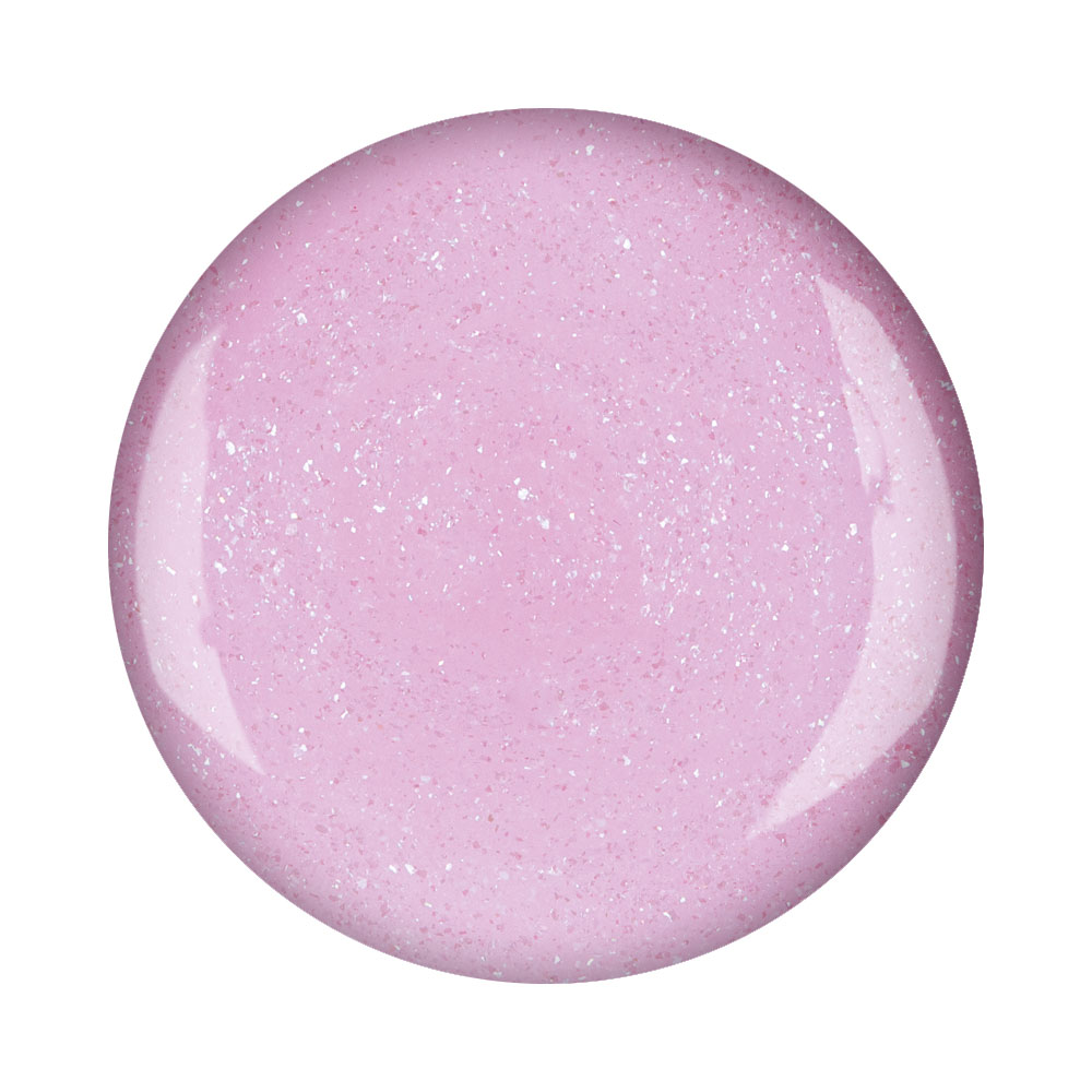 Our Best Gel Medium Sparkle Violetrose / Гель средней вязкости с блёстками "Violetrose" Our Best / 36 мл / 1 Stk / Для наращивания / С глиттером