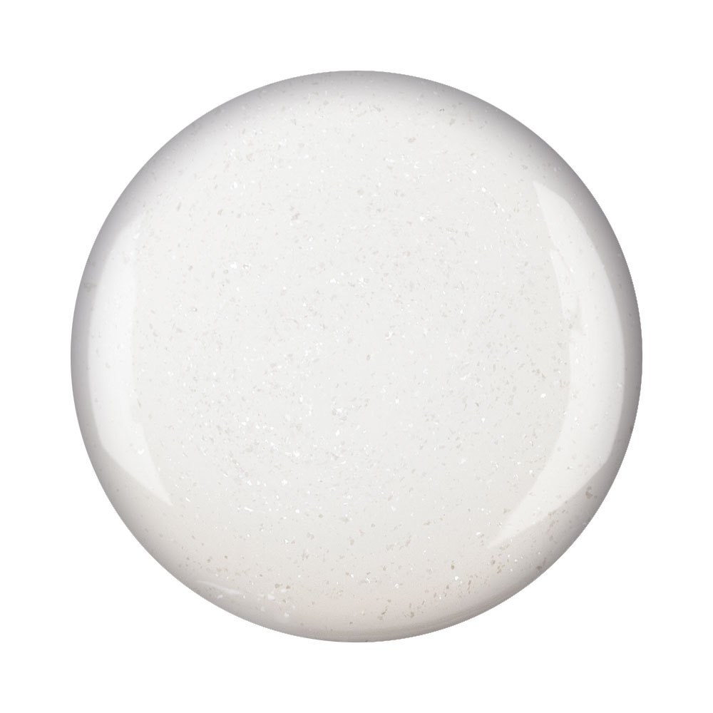Our Best Gel Medium Sparkle Opalwhite / Гель средней вязкости с блёстками "Opalwhite" Our Best / 36 мл / 1 Stk / Для наращивания / С глиттером
