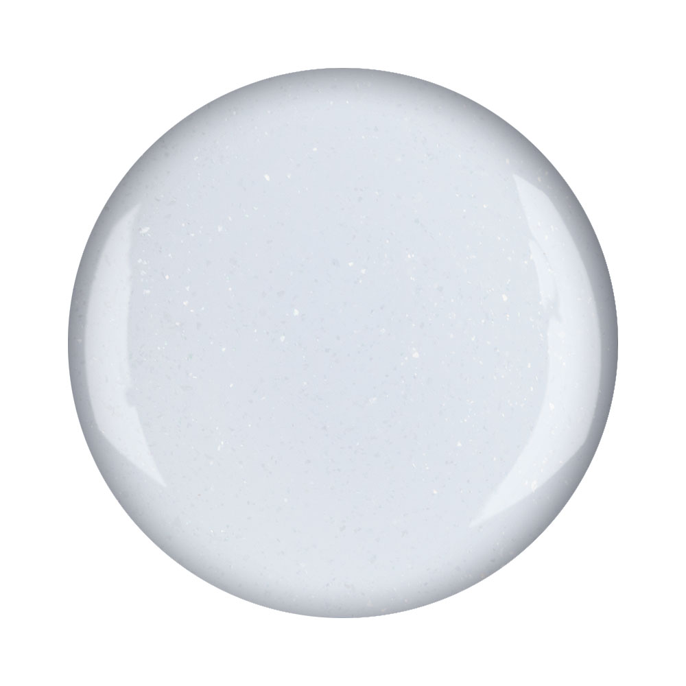 Our Best Gel Medium Sparkle Icewhite / Гель средней вязкости с блёстками "Icewhite" Our Best / 36 мл / 1 Stk / Для наращивания / С глиттером