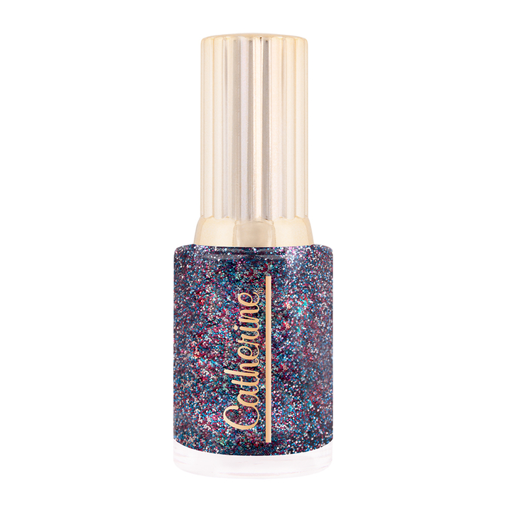Glimmer Lac 806 "Tsarina" / Glimmer Lac 806 tsarina / 11 мл / 1 VE / Лак с блёстками / Царица эффект