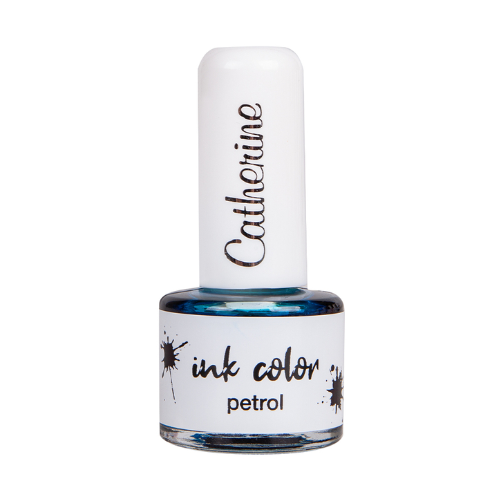 Чернила петроль / Ink color petrol / 7,5 мл / 1 VE / Для акварельной техники / Петроль