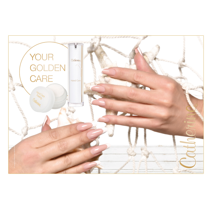 Рекламный постер Golden Care 1 / Werbeposter Golden Care 1 / 1 Stk / Постер золотой уход / №1