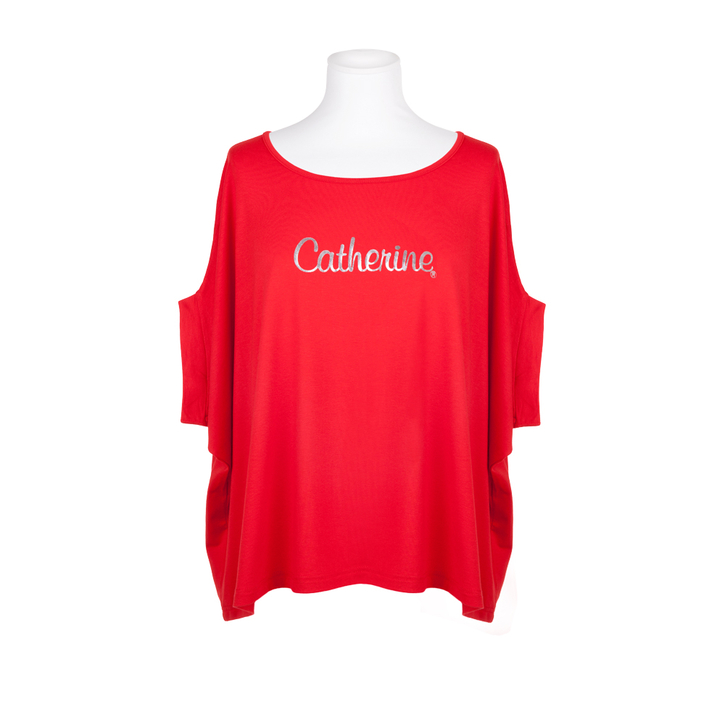 Big-футболка красная one size / Big-Shirt rot ONE SIZE / 1 Stk / Одежда / Красная oversize