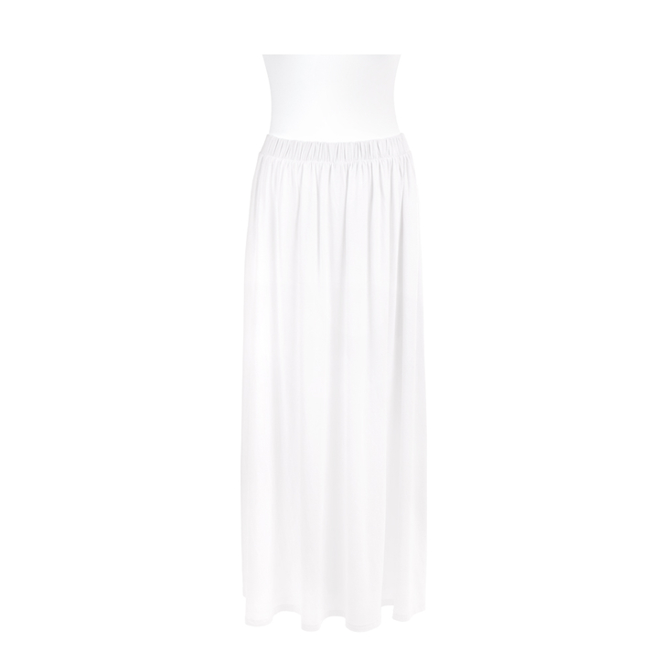 Макси-юбка белая one size / Maxi Skirt weiß ONE SIZE / 1 Stk / Одежда / Белая