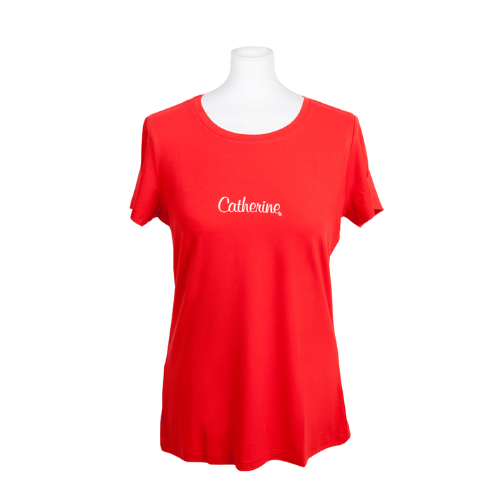 Базовая футболка I love Catherine размер XS / Basic Shirt I love Catherine Gr. XS / 1 Stk / Одежда / С принтом