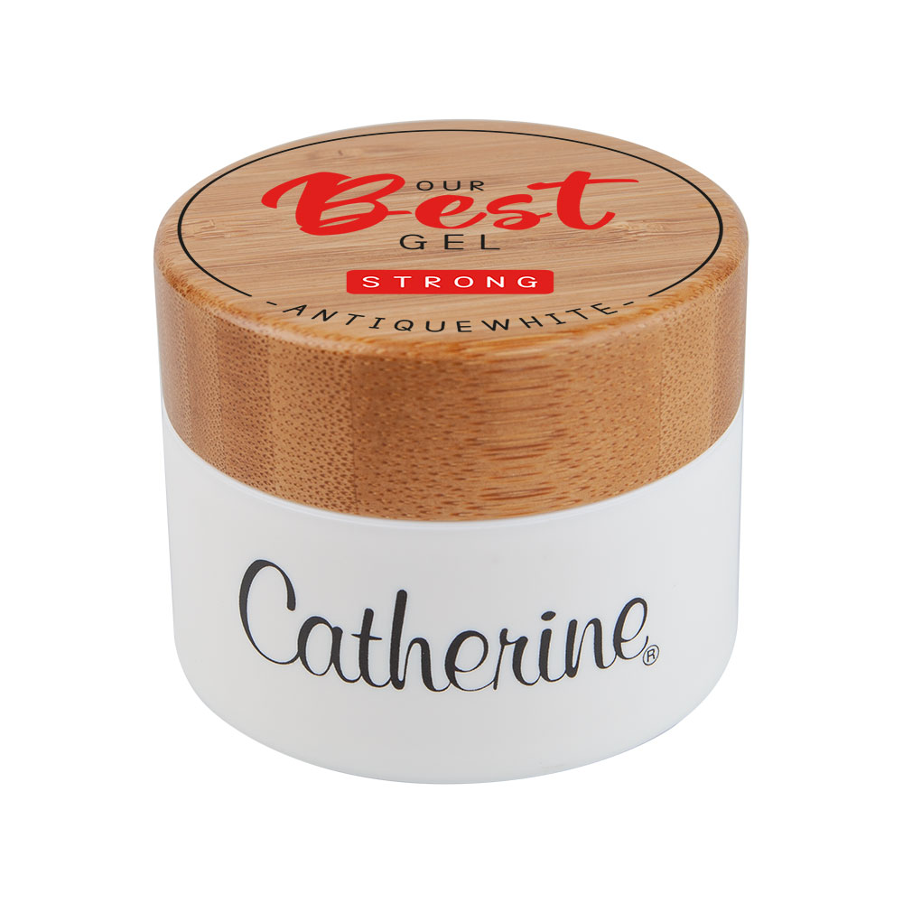 Баночка Our Best Gel Strong "Antiquewhite" / Our Best Gel Strong antiquewhite Tiegel / 1 Stk / Пустая банка / Высокая вязкость