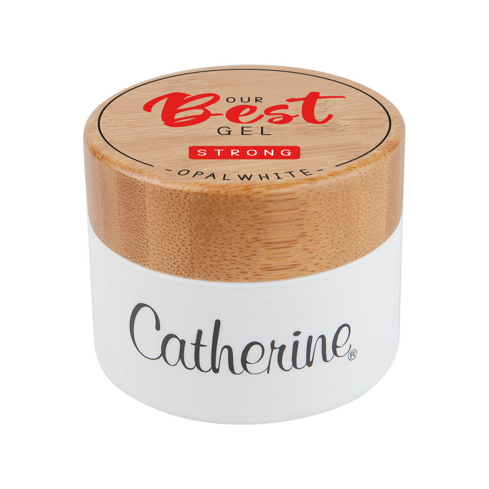 Баночка Our Best Gel Strong "Opalwhite" / Our Best Gel Strong opalwhite Tiegel / 1 Stk / Пустая банка / Высокая вязкость