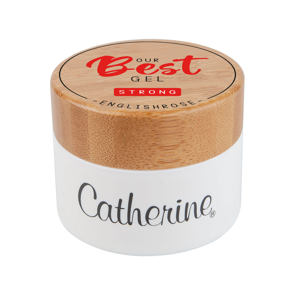 Баночка Our Best Gel Strong "Englishrose" / Our Best Gel Strong englishrose Tiegel / 1 Stk / Пустая банка / Высокая вязкость