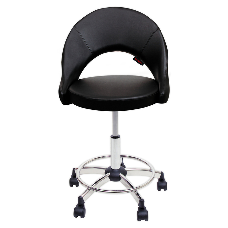 Профессиональный стул Comfy чёрный / Arbeitsstuhl Professional Comfy black / 1 Stk / Стул для мастера / Комфортный чёрный