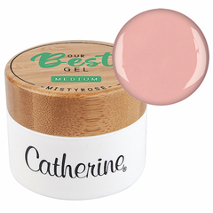 Our Best Gel Medium Мistyrose / 40 гр / 36 мл / Гель Бест Медиум "Мистироуз" / Гель для укрепления любой длины / Гель средней вязкости самовыравнивающийся