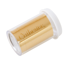 Фольга для нейл-арта металлическое золото / Nail Art Folie metallic gold / 150 см / 1 VE / Переводная фольга / Золотая металлическая