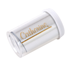 Фольга для нейл-арта металлическое серебро / Nail Art Folie metallic silver / 150 см / 1 VE / Переводная фольга / Серебряная металлическая